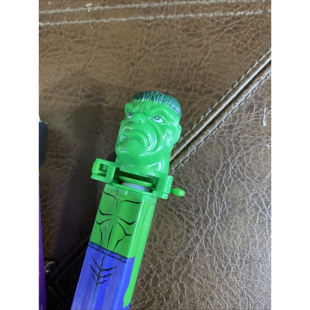 Pez Dispensers Green Face‎ Witch Purple Skull Green Hulk Vintage Lot of  3